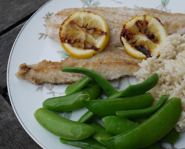 Grilled Fish with Lemon