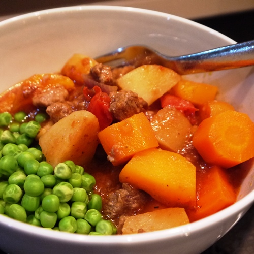 beef and vegetable stew