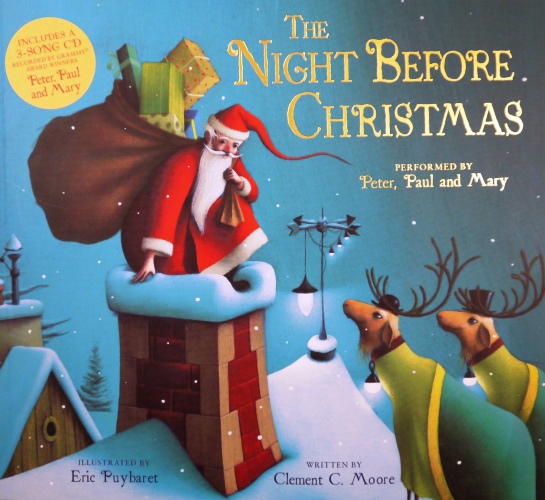 the night before christmas book and cd